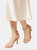 Womens/Ladies Tasha Barely There Stiletto Heel Sandals - Blush