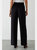 Womens/Ladies Wide Leg Pants - Black