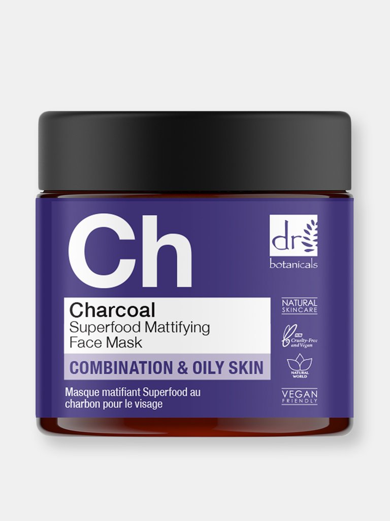 Charcoal Superfood Mattifying Face Mask