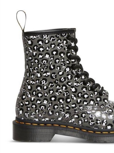 Dr Martens 1460 Gunmetal Loud Leopard Smooth Boot product