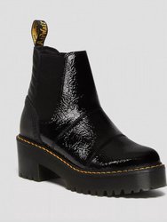 Rozalie Shoes - Black Distressed Patent + Melbourne