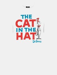 Unisex Adult The Cat In The Hat T-Shirt - White