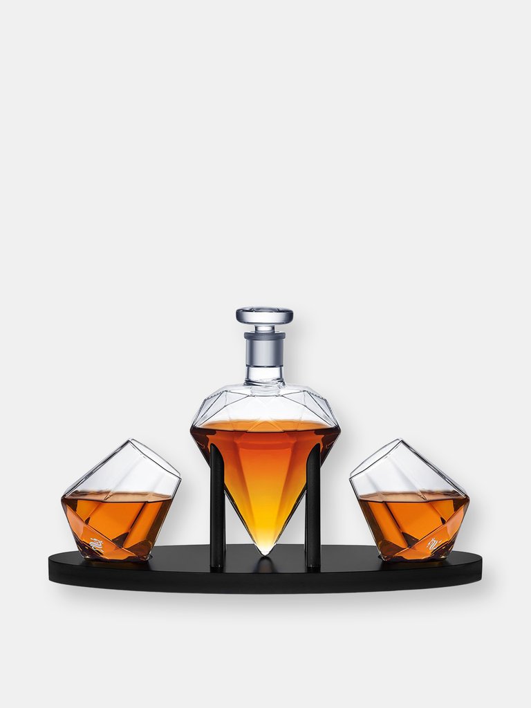 Diamond Whiskey Decanter