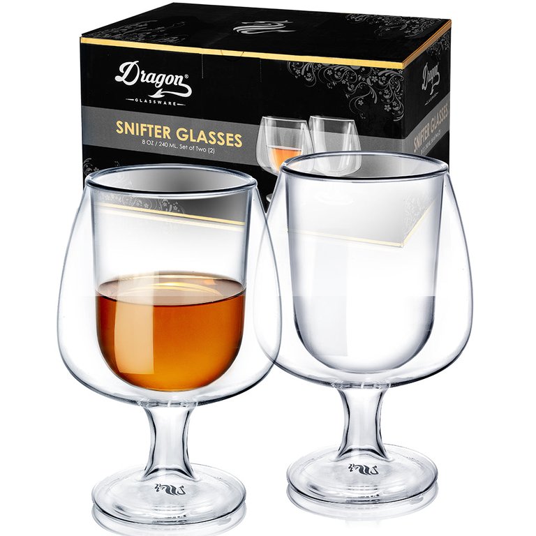 Double Walled Brandy Snifters