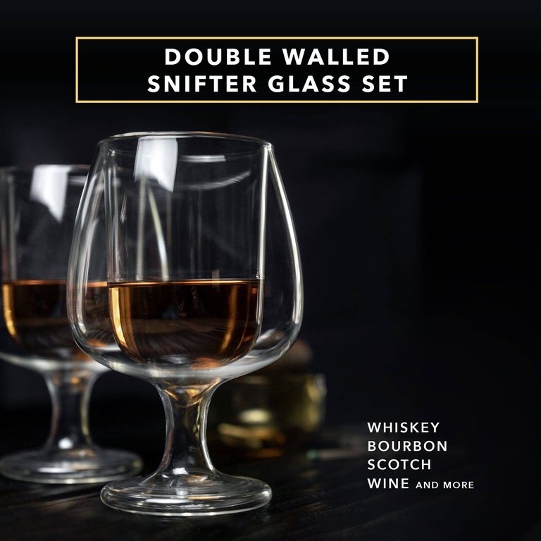 Double Walled Brandy Snifters