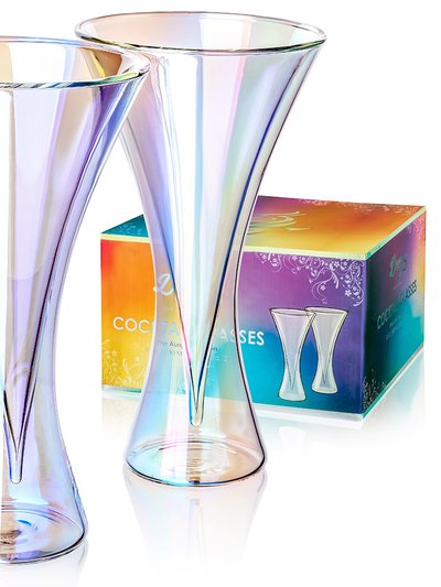 Dragon Glassware Iridescent Cocktail Glasses product