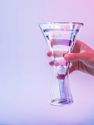 Iridescent Cocktail Glasses