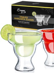 Stemless Margarita Glasses