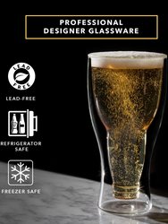 "Upside Down" Beer Glasses