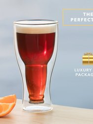 "Upside Down" Beer Glasses