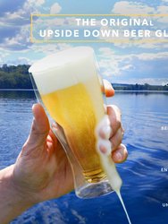 "Upside Down" Beer Glasses