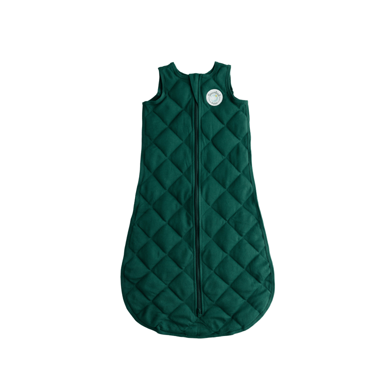 Dream Weighted Sleep Sack - Forest Green - Cotton - Forest Green - Cotton