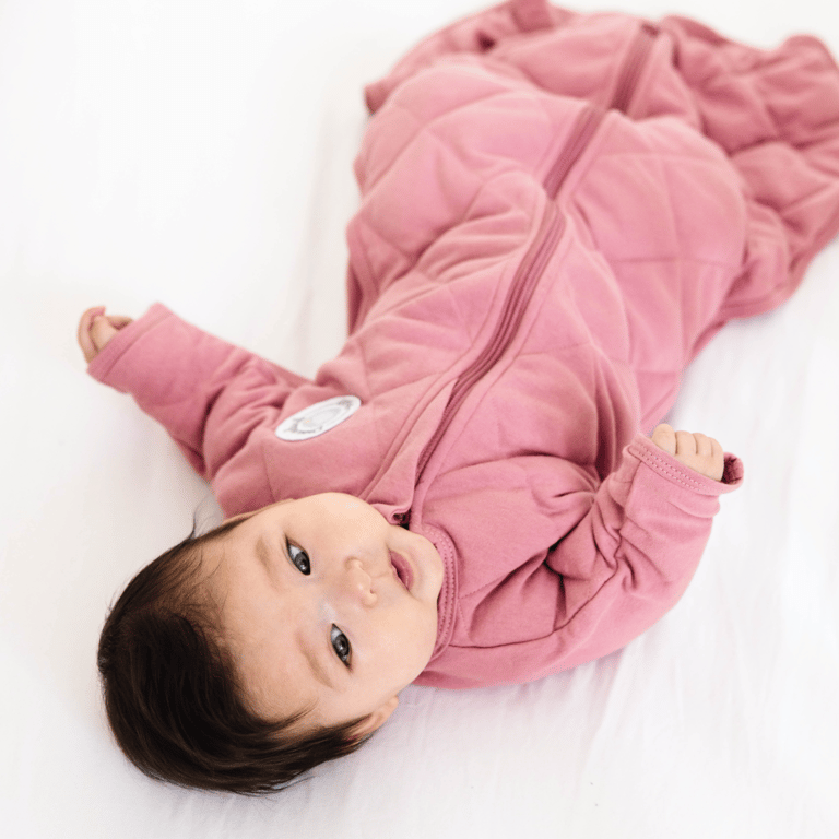 Dream Weighted Transition Swaddle - Dusty Rose - Cotton