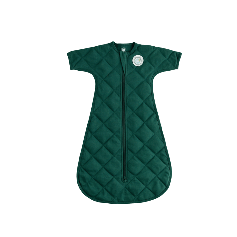 Dream Weighted Transition Swaddle - Forest Green - Cotton - Forest Green - Cotton