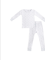 Toddler Bamboo Pajamas - Grey Star