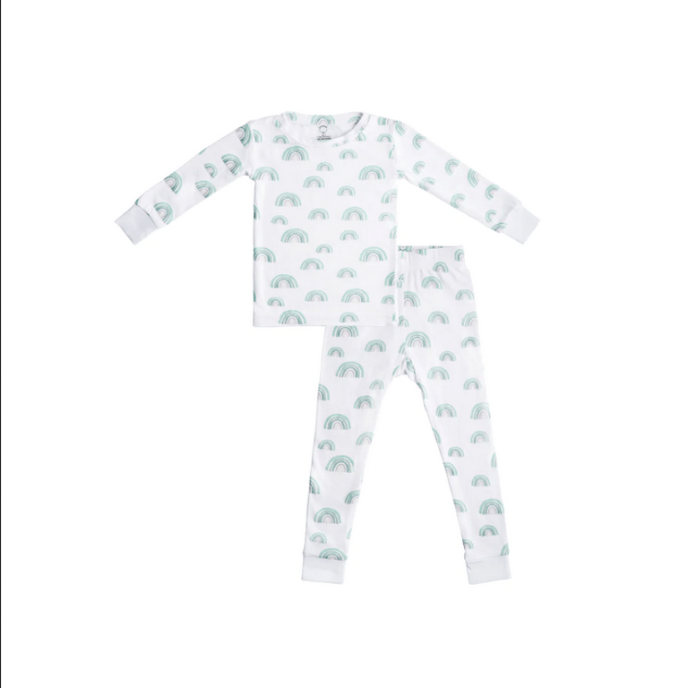 Toddler Bamboo Pajamas - Rainbow