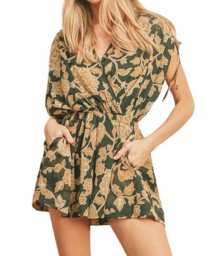 Ember Romper In Pine Gold - Pine Gold