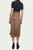 Leopard-Print Satin Wrap Midi Skirt