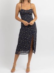 Mikah Floral Midi Dress