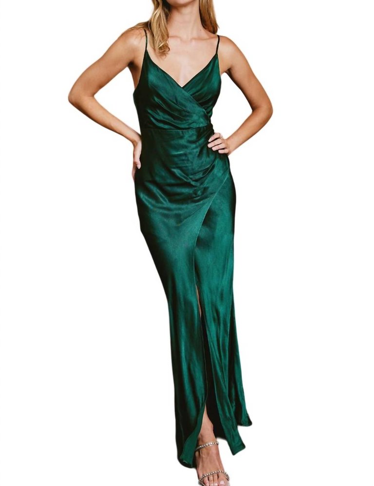 Tavola Dress In Green - Green