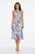 Alexia Dress - Sky Multi