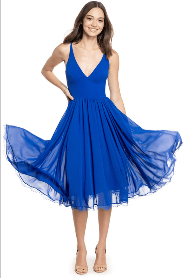 Alicia Dress - Electric Blue