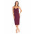 Alondra Dress - Burgundy