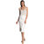 Alondra Dress - White/ Silver