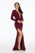 Amber Gown - Burgundy