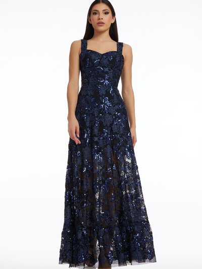 Dress The Population Anabel Sequin Embroidered Gown product