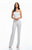 Andy White Sequin Jumpsuit - White Multi - White Multi