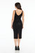 Anita Dress - Black Metallic