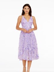 Audrey Dress - Lavender Multi - Lavender Multi