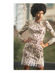 Avena Dress - Ivory Multi