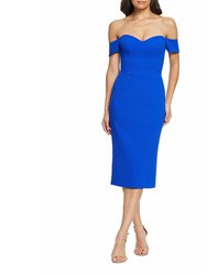 Bailey Dress - Electric Blue - Electric Blue