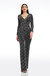 Carson Jumpsuit - Black-Silver