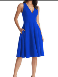Catalina Dress - Electric Blue