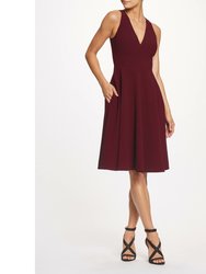 Catalina Dress - Burgundy