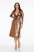 Daria Dress - Bronze