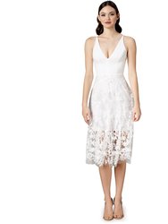 Darleen Dress - White