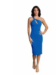 Eliseo Dress - Electric Blue