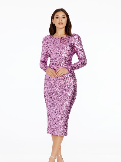 Dress The Population Emery Dress - Lilac product