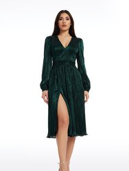 Holly Dress - Deep Emerald