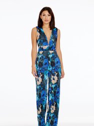 Hunter Jumpsuit - Cobalt Multi