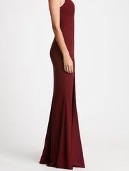 Iris Gown - Burgundy