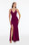 Iris Gown - Dark Magenta - Dark Magenta