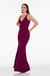 Iris Gown - Dark Magenta