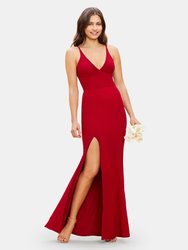 Iris Gown - Garnet - Garnet