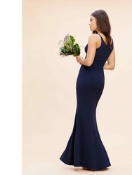 Iris Gown - Midnight Blue