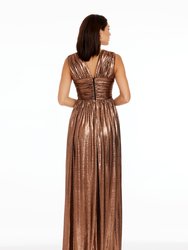 Jaclyn Dress - Bronze